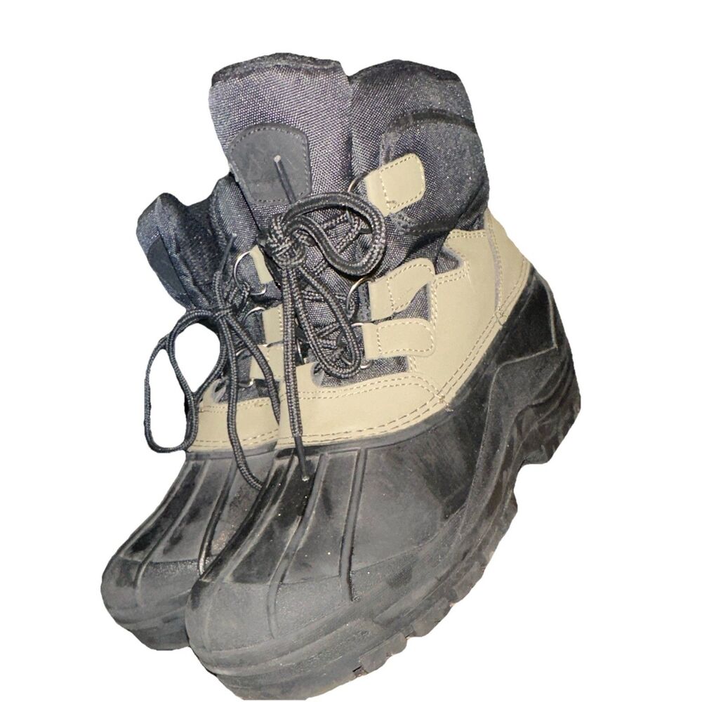 Polar Armor Men’s Snow Boots Size 9 Waterproof Insulated Winter Duck Boots